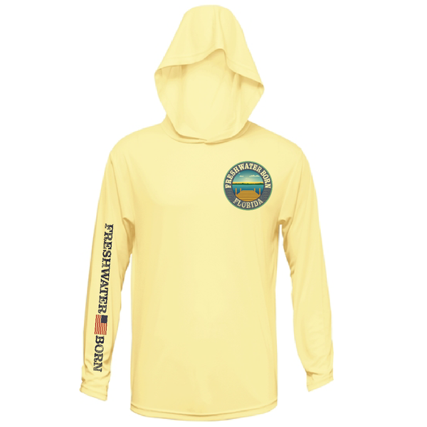 Florida Freshwater Born "All For Rum and Rum For All" Long Sleeve UPF 50+ Dry-Fit Hoodie