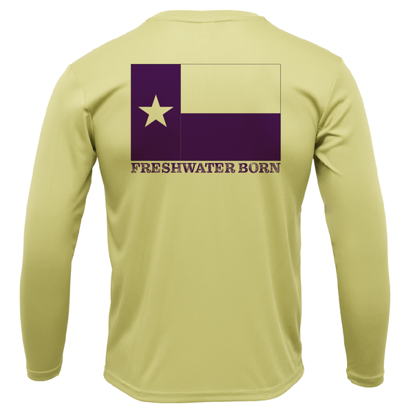 Fort Worth Freshwater Born Boy's Long Sleeve UPF 50+ Dry-Fit Shirt