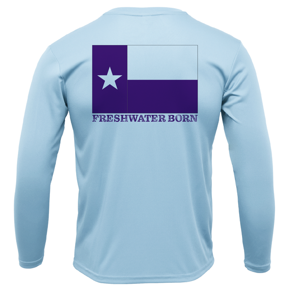 Camisa de manga larga con ajuste seco UPF 50+ de Fort Worth Freshwater Born