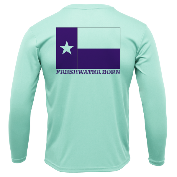 Fort Worth Freshwater Born Girl's Long Sleeve UPF 50+ Dry-Fit Shirt