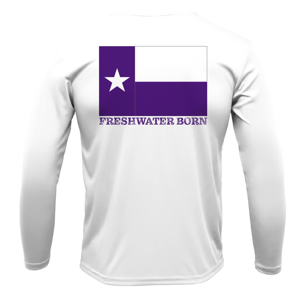Camisa de manga larga con ajuste seco UPF 50+ de Fort Worth Freshwater Born