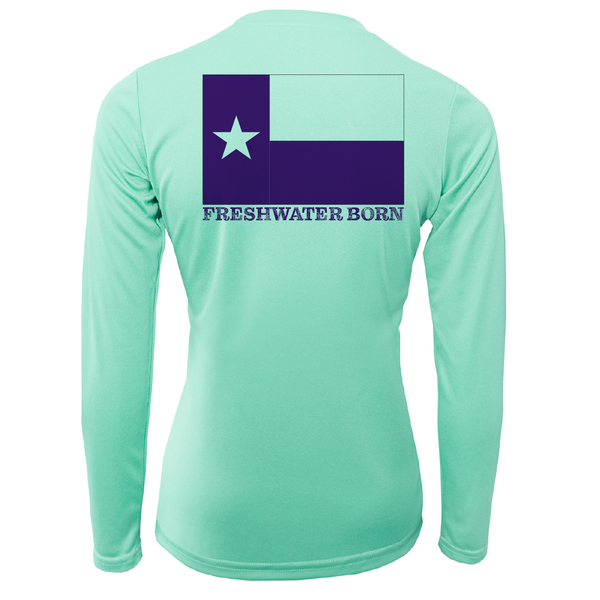 Fort Worth Freshwater Born Women's Long Sleeve UPF 50+ Dry-Fit Shirt