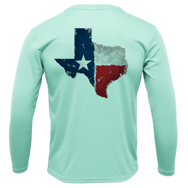 State of Texas Freshwater Born Girl's Long Sleeve UPF 50+ Dry-Fit Shirt