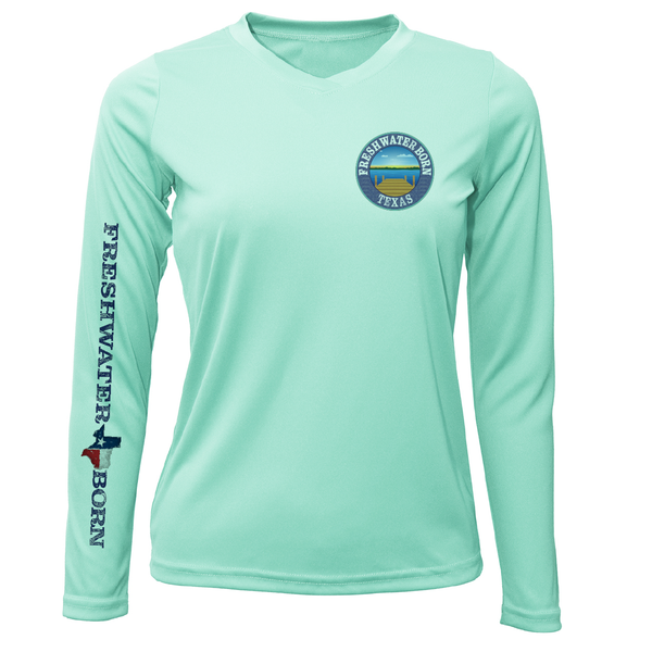 College Station Freshwater Born Women's Long Sleeve UPF 50+ Dry-Fit Shirt