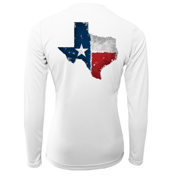 State of Texas Freshwater Born Women's Long Sleeve UPF 50+ Dry-Fit Shirt