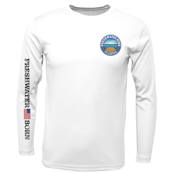 Florida Freshwater Born "Surrender The Booty" Girl's Long Sleeve UPF 50+ Dry-Fit Shirt