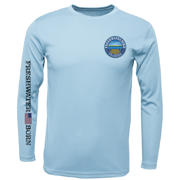 Florida Freshwater Born "Surrender The Booty" Men's Long Sleeve UPF 50+ Dry-Fit Shirt