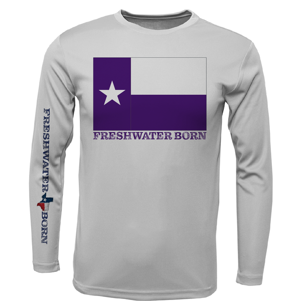 TCU Edition Freshwater Born Men's Long Sleeve UPF 50+ Dry-Fit Shirt