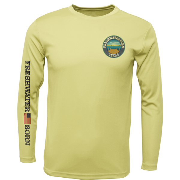 Texas Freshwater Born Kraken Long Sleeve UPF 50+ Dry-Fit Shirt