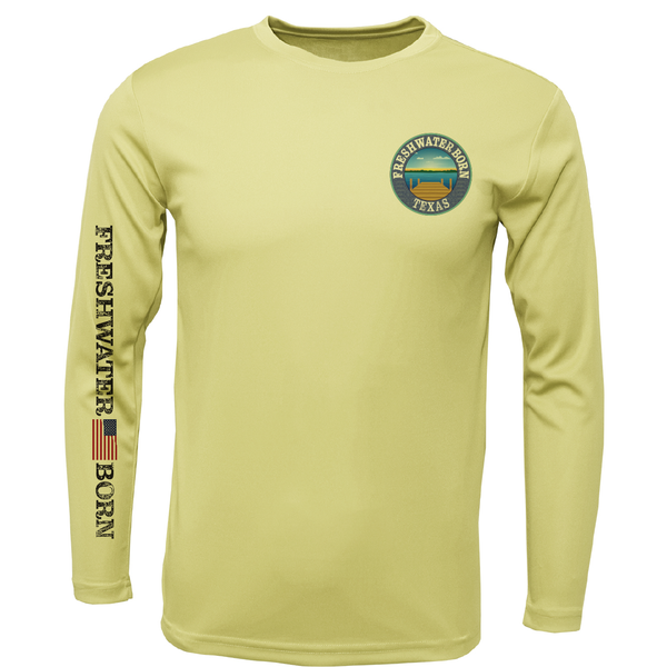 Texas Freshwater Born "Surrender The Booty" Men's Long Sleeve UPF 50+ Dry-Fit Shirt