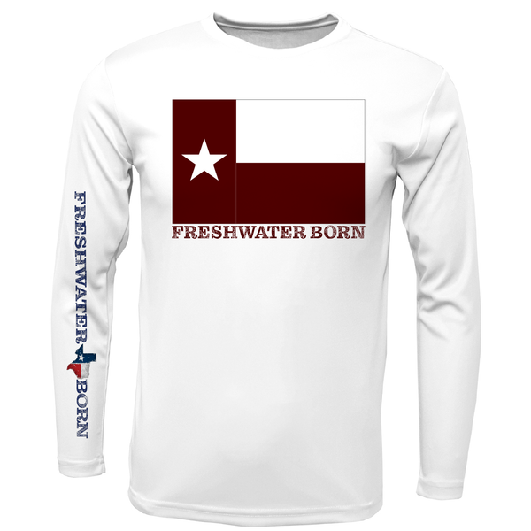 Camiseta de manga larga con ajuste seco UPF 50+, edición Freshwater Born de Texas A&amp;M