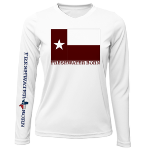 Texas A&M Edition Freshwater Born Women's Long Sleeve UPF 50+ Dry-Fit Shirt
