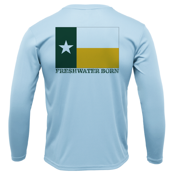 Waco Freshwater Born Girl's Long Sleeve UPF 50+ Dry-Fit Shirt