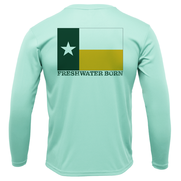 Waco Freshwater Born Men's Long Sleeve UPF 50+ Dry-Fit Shirt