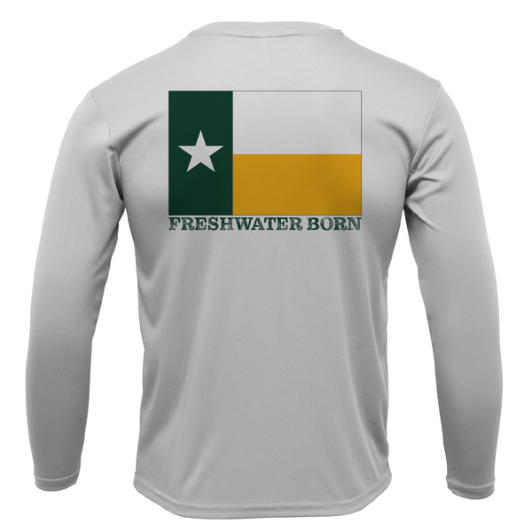 Waco Freshwater Born Camisa de manga larga para niño UPF 50+ Dry-Fit