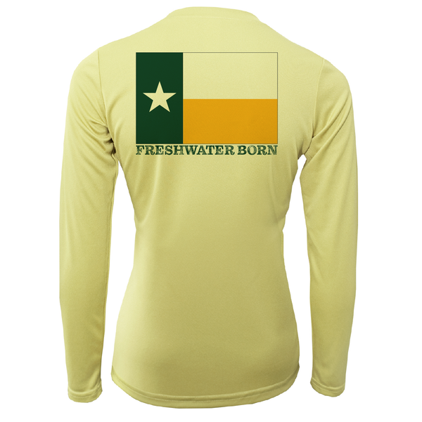 Waco Freshwater Born Women's Long Sleeve UPF 50+ Dry-Fit Shirt
