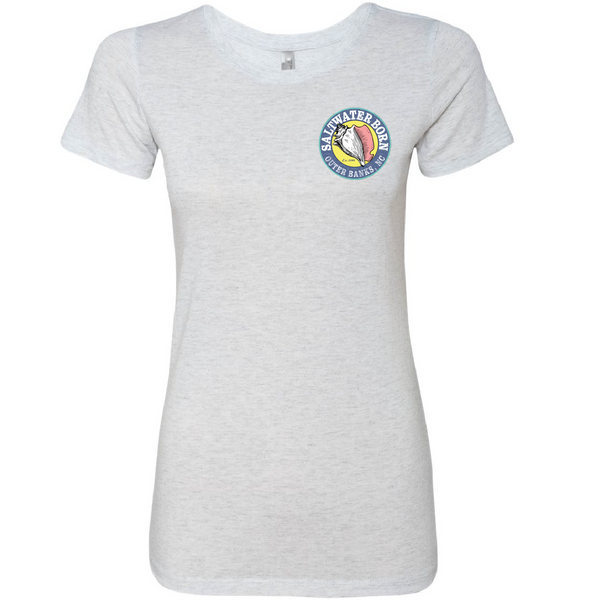 Outer Banks, NC Eagle Ray Women's Triblend Tee