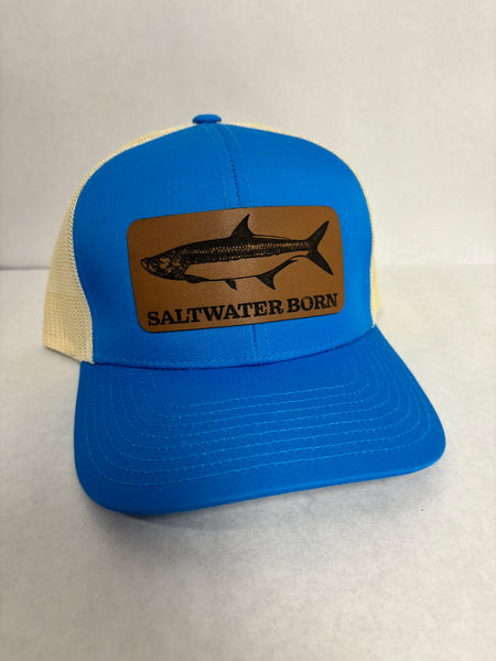 Saltwater Born Tarpon Structured Mesh Trucker Hat