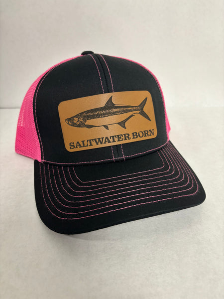 Saltwater Born Tarpon Structured Mesh Trucker Hat