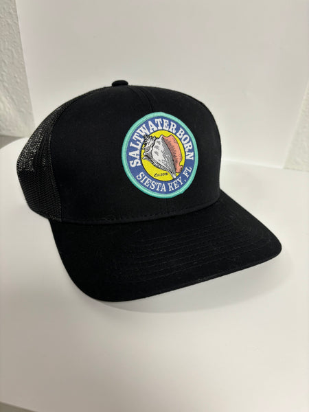 Siesta Key Structured Mesh Trucker Hat