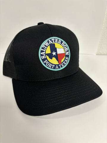 Port A, TX Structured Mesh Trucker Hat