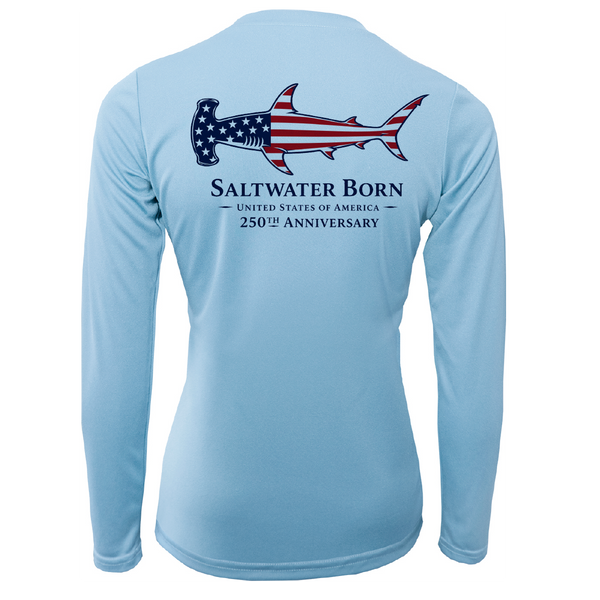 250th Anniversary Hammerhead Women's Long Sleeve UPF 50+ Dry-Fit Shirt