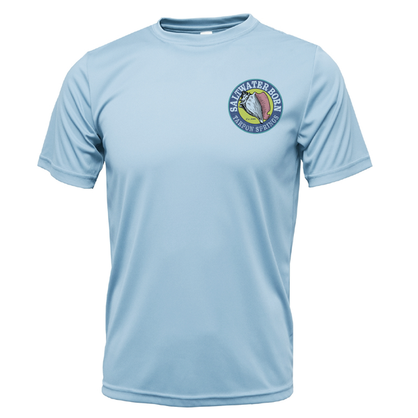 Tarpon Springs, FL "All For Rum and Rum For All" Men's Short Sleeve UPF 50+ Dry-Fit Shirt
