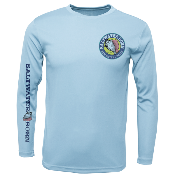 New Smyrna Beach, FL Kraken Men's Long Sleeve UPF 50+ Dry-Fit Shirt