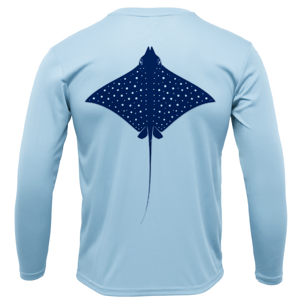 USA Eagle Ray Men's Long Sleeve UPF 50+ Dry-Fit Shirt