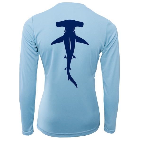 USA Hammerhead Women's Long Sleeve UPF 50+ Dry-Fit Shirt