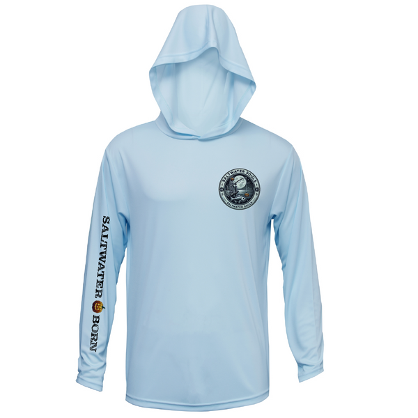 Saltwater Souls Boy's Long Sleeve UPF 50+ Dry-Fit Hoodie