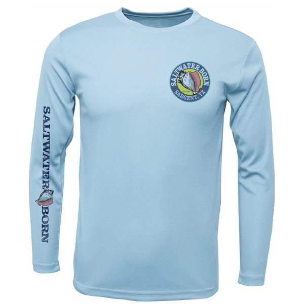 Sargent, TX Kraken Men's Long Sleeve UPF 50+ Dry-Fit Shirt
