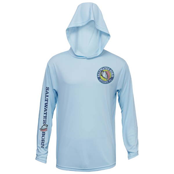 Stuart, FL Sportfishing Boy's Long Sleeve UPF 50+ Dry-Fit Hoodie