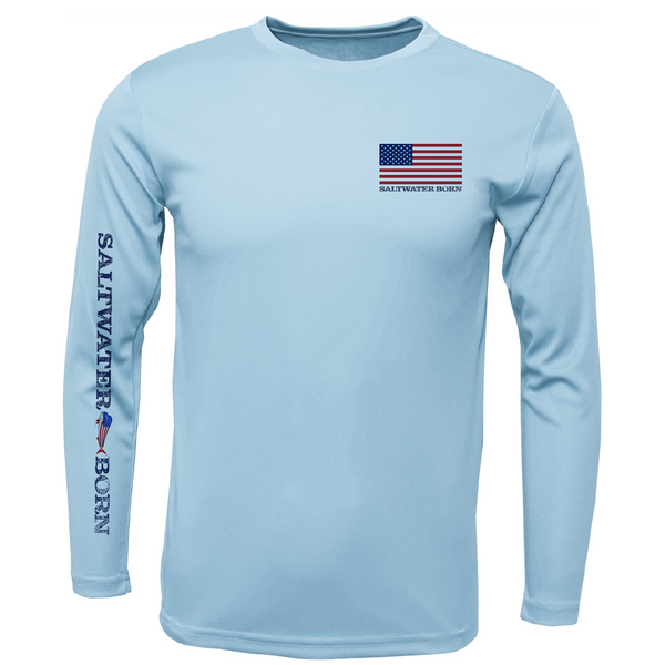 250th Anniversary Action Mahi Men's Long Sleeve UPF 50+ Dry-Fit Shirt