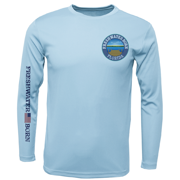 Florida Freshwater Born Bluegill Men's Long Sleeve UPF 50+ Dry-Fit Shirt