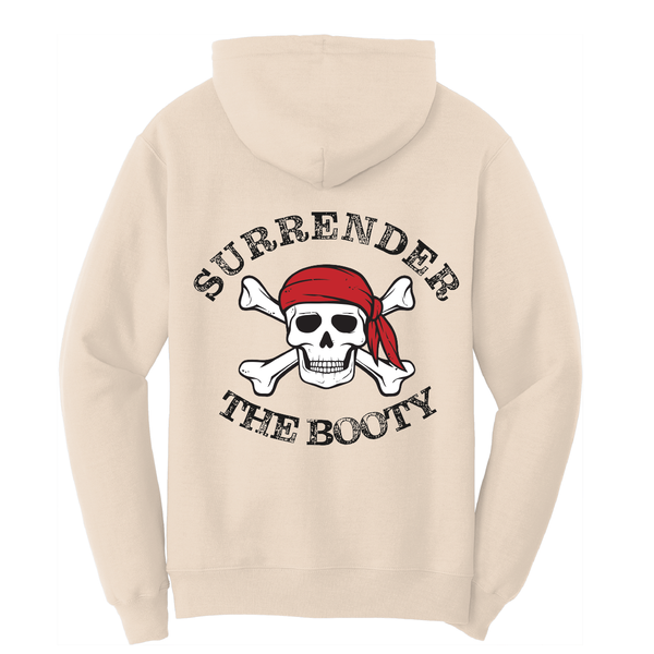 Saltwater Born Surrender The Booty Cotton Hoodie