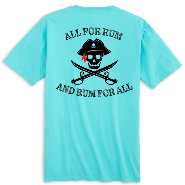 New York Freshwater Born Men's "All For Rum and Rum For All"