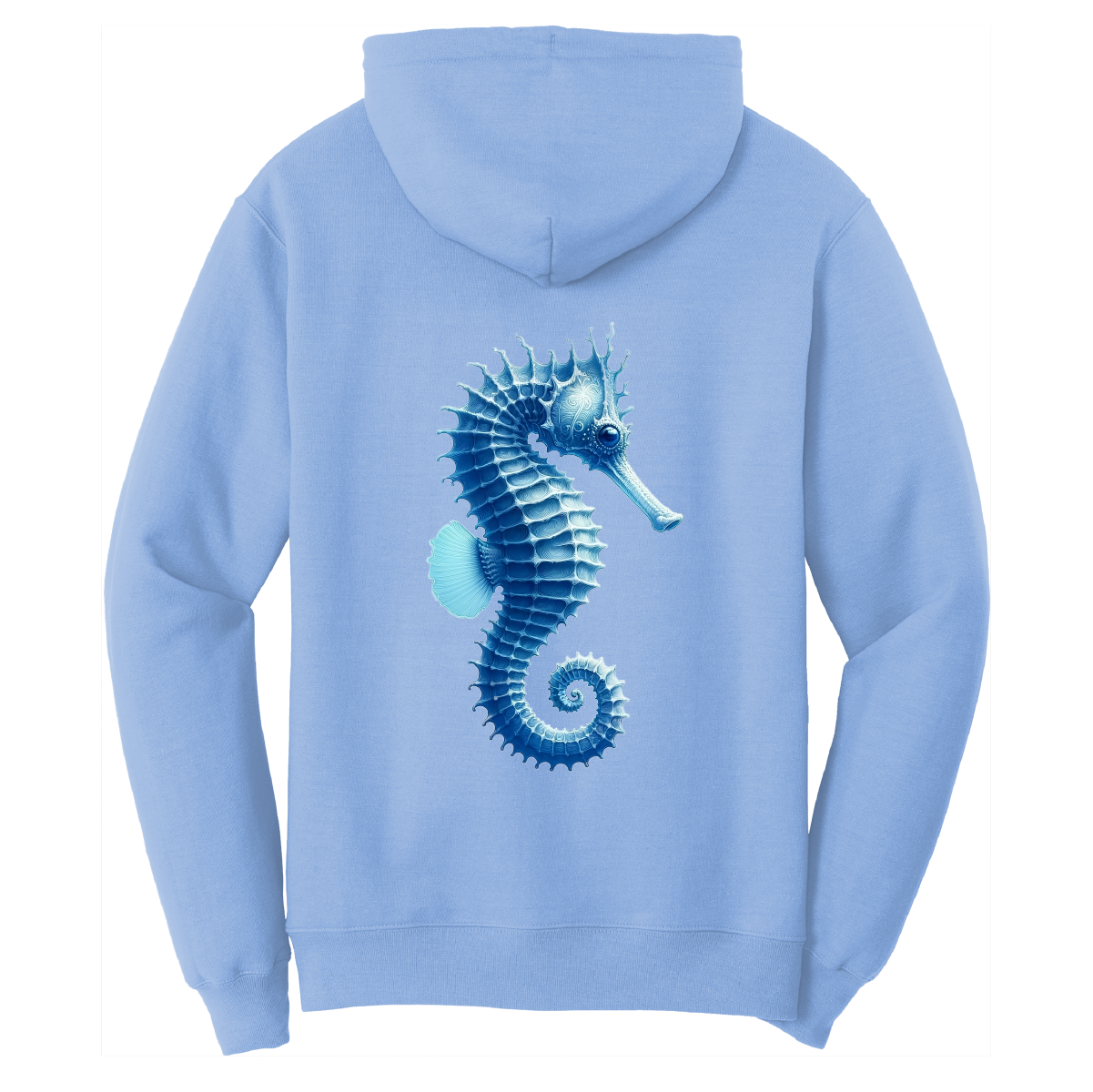 Saltwater Born Seahorse Women's Cotton Hoodie