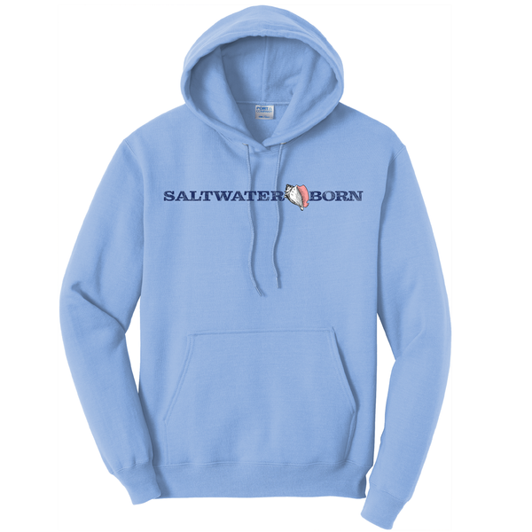 Saltwater Born Seahorse Women's Cotton Hoodie