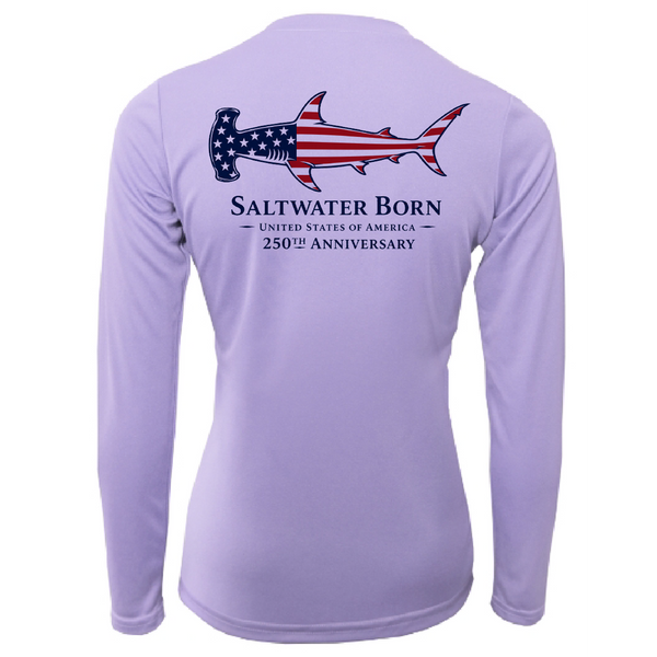 250th Anniversary Hammerhead Women's Long Sleeve UPF 50+ Dry-Fit Shirt