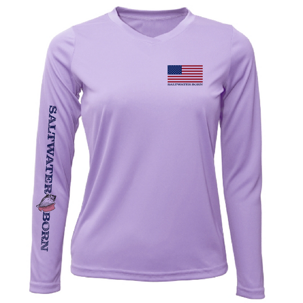 250th Anniversary Hammerhead Women's Long Sleeve UPF 50+ Dry-Fit Shirt