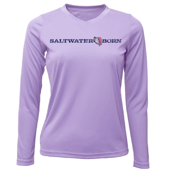 Saltwater Born Together in the Tide Women's Long Sleeve UPF 50+ Dry-Fit Shirt
