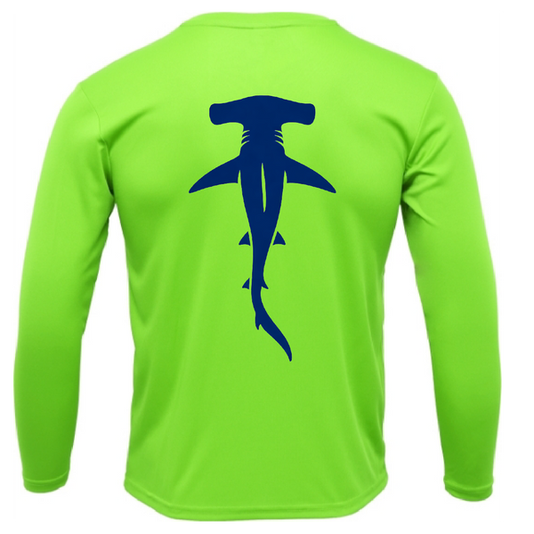 USA Hammerhead Men's Long Sleeve UPF 50+ Dry-Fit Shirt