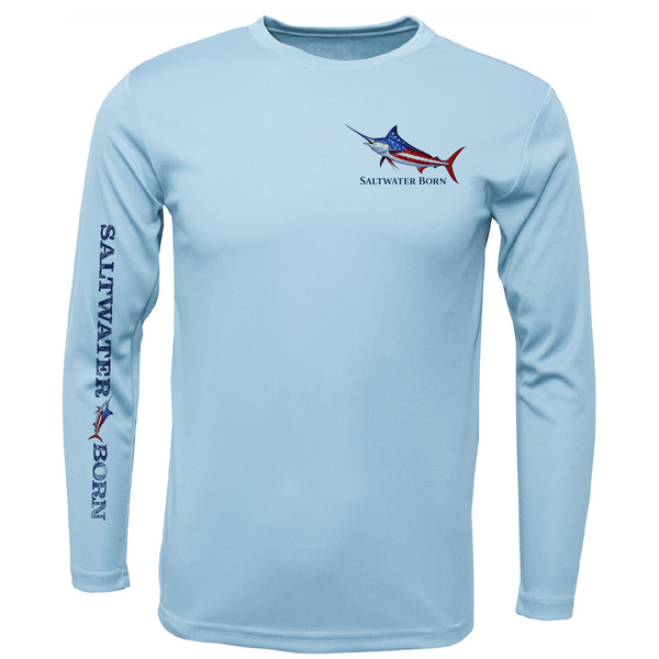 250th Anniversary Action Marlin Men's Long Sleeve UPF 50+ Dry-Fit Shirt