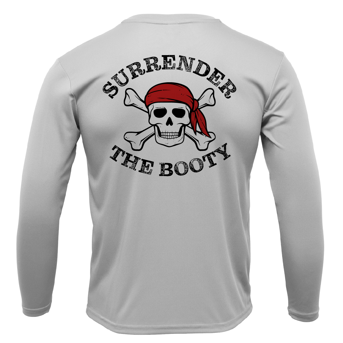 Texas Freshwater Born "Surrender The Booty" Boy's Long Sleeve UPF 50+ Dry-Fit Shirt