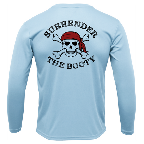 Texas Freshwater Born "Surrender The Booty" Camisa de manga larga para niña UPF 50+ Dry-Fit