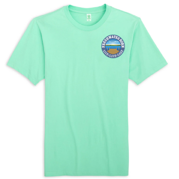 Freshwater Born- Heartland Heritage Men's Cotton Tee