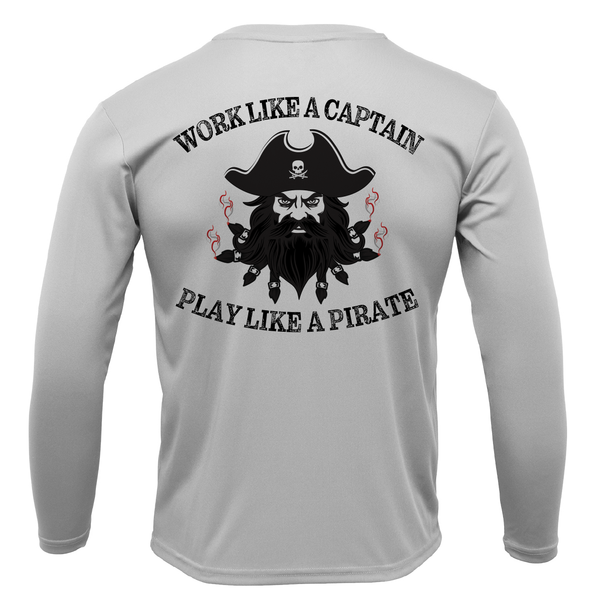 Tarpon Springs, FL Blackbeard Long Sleeve UPF 50+ Dry-Fit Shirt