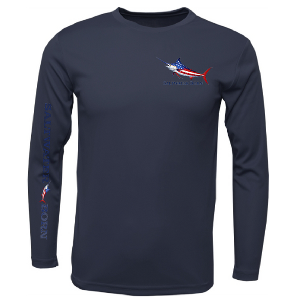 250th Anniversary Action Marlin Men's Long Sleeve UPF 50+ Dry-Fit Shirt