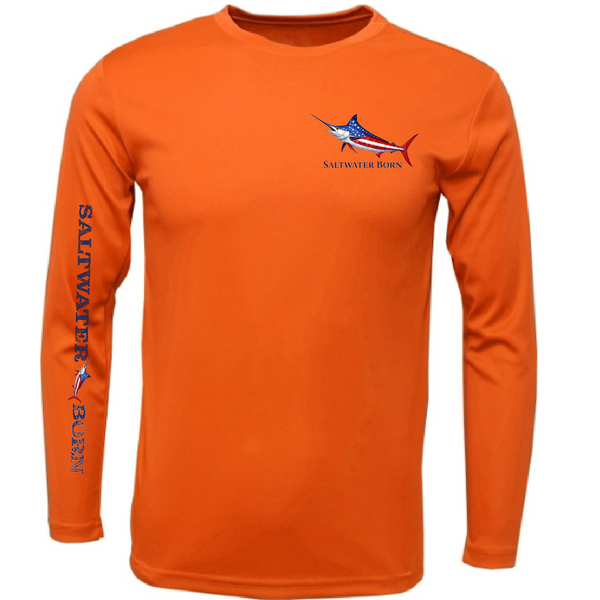 250th Anniversary Action Marlin Men's Long Sleeve UPF 50+ Dry-Fit Shirt